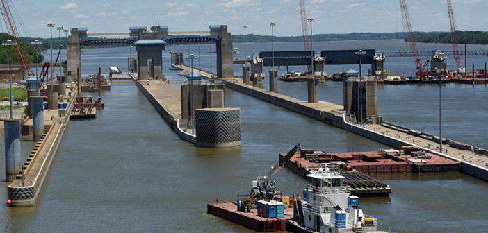 Olmsted Lock and Dam Renovations Improve Agriculture Transportation Infrastructure