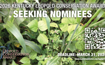 Kentucky Leopold Conservation Award Seeks Applicants for 2026