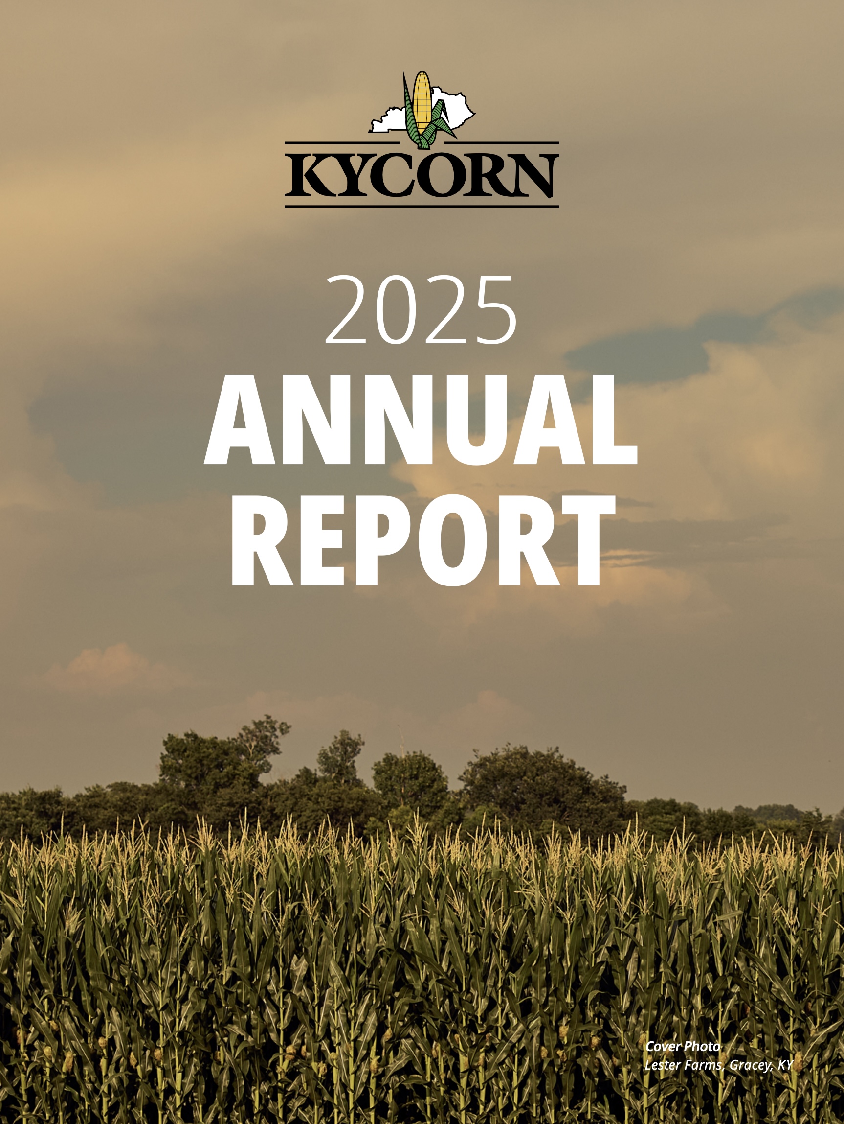Kentucky Corn 2024 Annual Report Cover Design